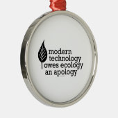 Milieu Metalen Ornament (Rechts)