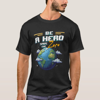 Milieuactivist voor aardse dag t-shirt