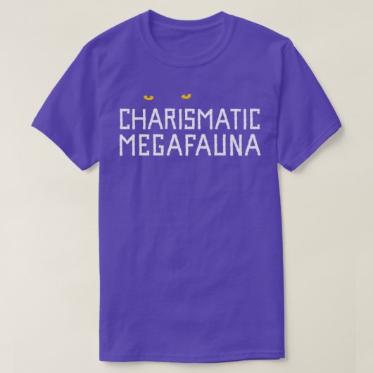 Milieuactiviste Charismatic Megafauna T-shirt (Design voorkant)