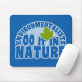 Milieuactivisten mousepad muismat (Met muis)