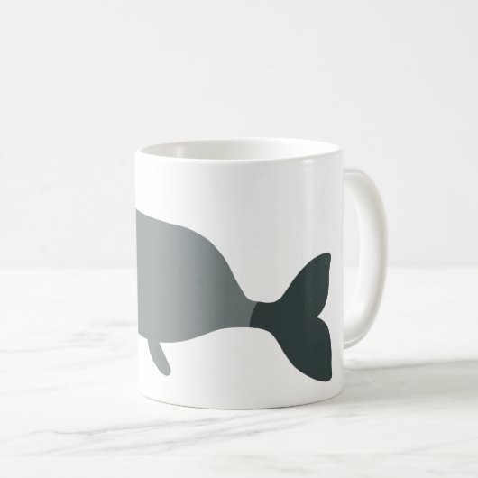 Milieuartikel walvisvaarder — Kinder walvis Koffiemok (Voorkant rechts)