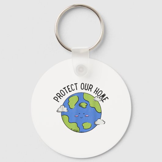 Milieubescherming 55ste Earth Day Planet _2 Sleutelhanger (Voorkant)