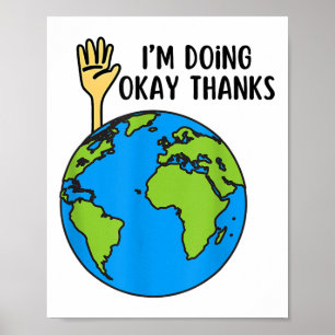 Milieubescherming 55ste Earth Day Planet _3 Poster