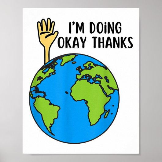 Milieubescherming 55ste Earth Day Planet _3 Poster (Voorkant)