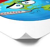 Milieubescherming 55ste Earth Day Planet _4 Poster (Hoek)