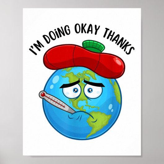 Milieubescherming 55ste Earth Day Planet _4 Poster (Voorkant)