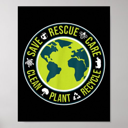 Milieubescherming, behoud van de Natuur, OCE Poster (Voorkant)