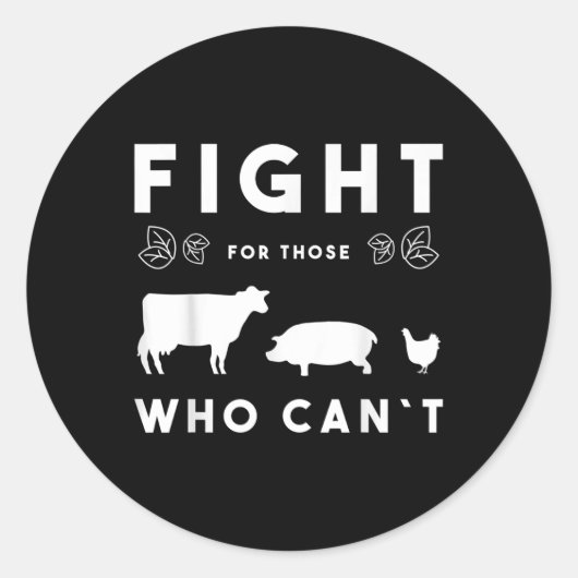 Milieubescherming, Dierenbescherming, Dieren Ronde Sticker (Voorkant)