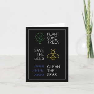 Milieubescherming Gezegde, Planten, Bespaar Kaart