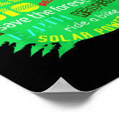 Milieubescherming in de wereld Forest L Poster (Hoek)