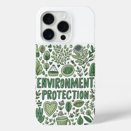 Milieubescherming iPhone 15 Pro Hoesje (Achterkant)