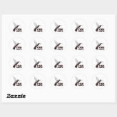 Milieubescherming Klimaatbescherming Dier Ronde Sticker (Vel)
