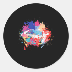 milieubescherming klimaatbescherming schildpad ronde sticker