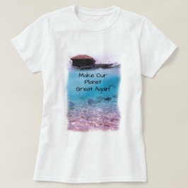 Milieubescherming Klimaatverandering — Bewustmakin T-shirt