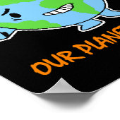 Milieubescherming Klimaatverandering Klimaat Pr Poster (Hoek)