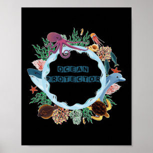 Milieubescherming Natuur Conservation, OCEA Poster
