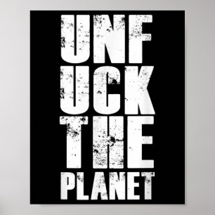 Milieubescherming Natuur Planeet Milieu Poster