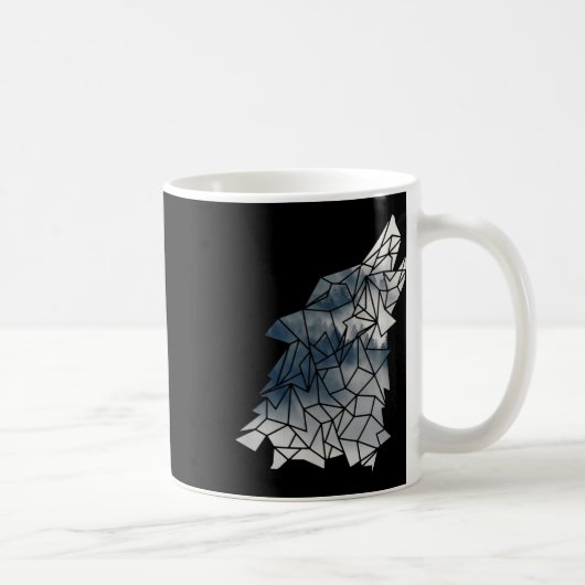 Milieubescherming Owo Mountains - Wolf Silh Koffiemok (Rechts)