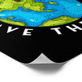 Milieubescherming redt de wereld poster (Hoek)