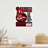 Milieubescherming - Reunite Pangea!: Protest Poste Poster (Keuken)