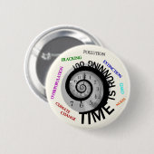 Milieubescherming Ronde Button 5,7 Cm (Voorkant /achterkant)