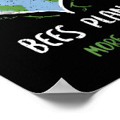 Milieubescherming_ Save the Bees Plant m... Poster (Hoek)