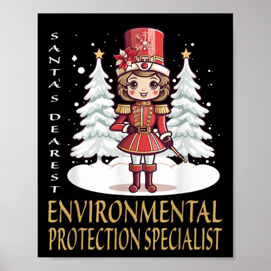 Milieubescherming Specialist Kerst FEMA Poster (Voorkant)
