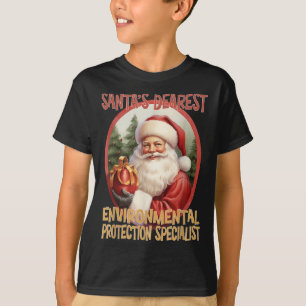 Milieubescherming Specialist Kerstmis Holi T-shirt