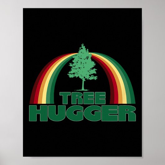 Milieubescherming van de bomen op de Dag van de Aa Poster (Voorkant)