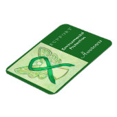 Milieubeschermingsbewustzijn Ribbon Magnet Magneet (Linkerzijde)