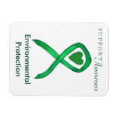 Milieubeschermingsbewustzijn Ribbon Magnet Magneet (Horizontaal)