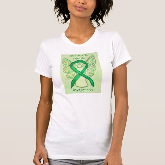 Milieubeschermingsbewustzijn Ribbon Shirt (Voorkant)