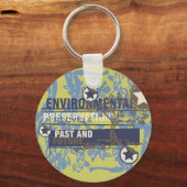 MilieubeschermingT-shirts en cadeaus Sleutelhanger (Voorkant)