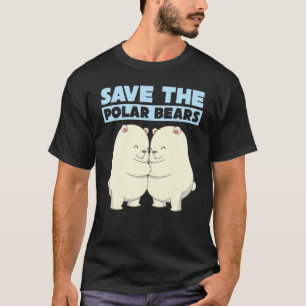 Milieubewust Arctisch dier bespaart de pol T-shirt