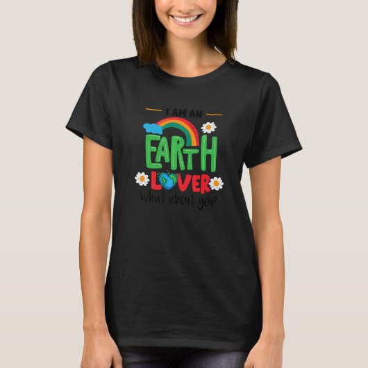 Milieubewust ben ik een aardewijk t-shirt (Voorkant)