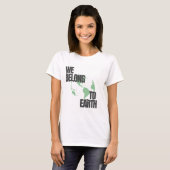 milieubewust T-shirt (Voorkant volledig)