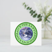 Milieubewustzijn Briefkaart (Staand voorkant)