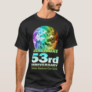 Milieubewustzijn Earth Day 2023 T-shirt