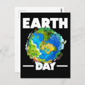 Milieubewustzijn op Aardodag Briefkaart (Voorkant / Achterkant)