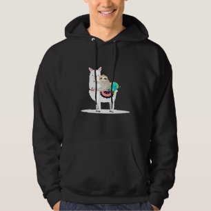 Milieubewustzijn Sloth Llama Animal Earth Hoodie