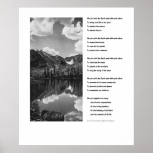 Milieudag inspirerend poster