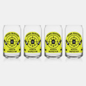 Milieugezondheidsfunctionaris Blikvorm Glas (Voorkant)