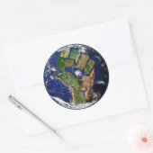 Milieukracht Ronde Sticker (Envelop)