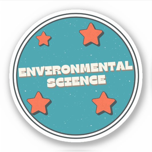 Milieukunde Sticker (Voorkant)
