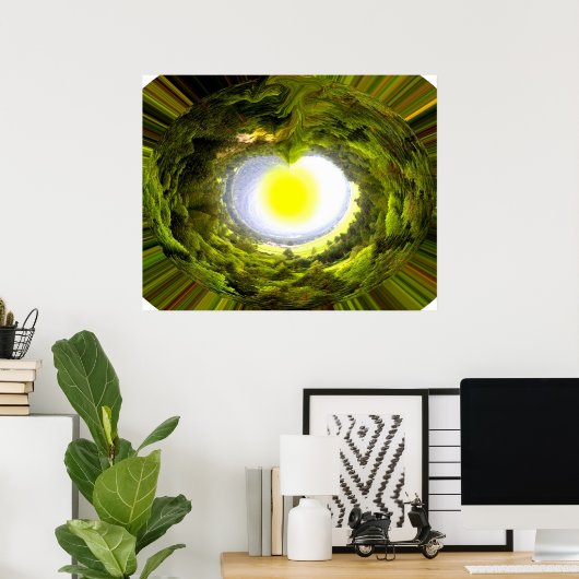 Milieukunst Poster (Thuiskantoor)