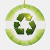 Milieukwesties Keramisch Ornament (Achterkant)