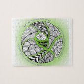 Milieumantra voor wandelaars en bergbeklimmer legpuzzel (Horizontaal)