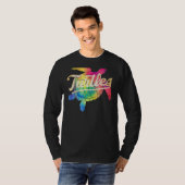 milieuschildpad Aarde Dag T-shirt (Voorkant volledig)