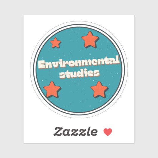 Milieustudies Sticker (Vel)