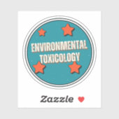milieutoxicologie sticker (Vel)